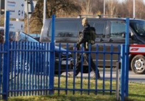 Policja zatrzymała mężczyznę, który w fabryce w Łodzi strzelał do pracownika