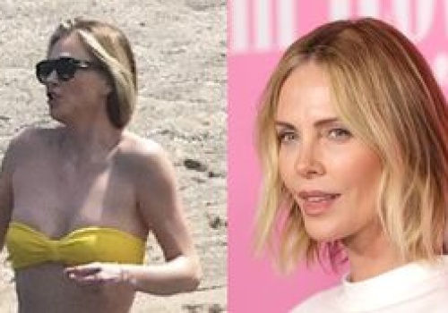 50-letnia Charlize Theron zachwyca figurą W BIKINI. Czas się dla niej zatrzymał? (FOTO)