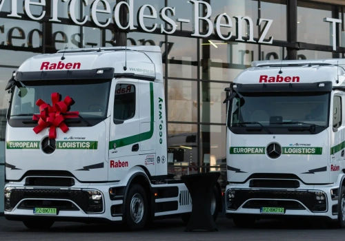 Tak firmowe ciężarówki zmieniały się przez 95 lat: podwójny jubileusz Grupy Raben