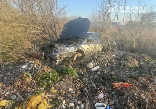 Nie opanował Skody i zakończył jazdę w zaroślach oraz pryzmie zgniłej cebuli