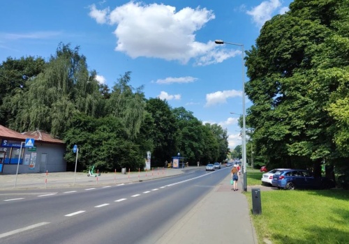 Kraków sprzed budowy tramwaju do Mistrzejowic. Zdjęcia sprzed inwestycji