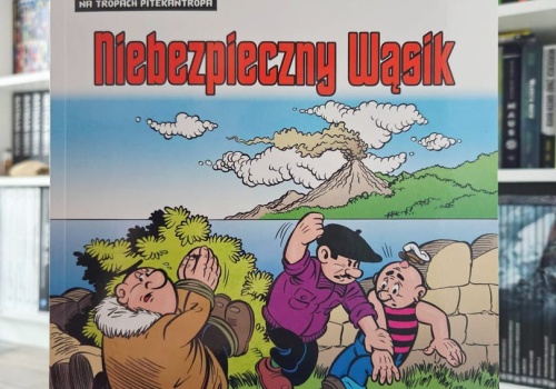 „Kajtek i Koko. Na tropach Pitekantropa. Niebezpieczny wąsik.” Recenzja komiksu