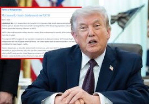 Trump grozi wyjściem z NATO. Jest reakcja senatorów obu partii