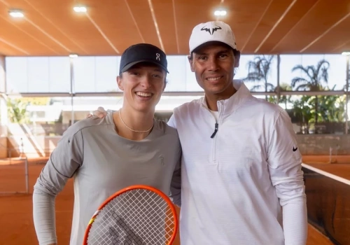 Iga Świątek i Rafael Nadal połączyli siły. To zdjęcie błyskawicznie stało się hitem!