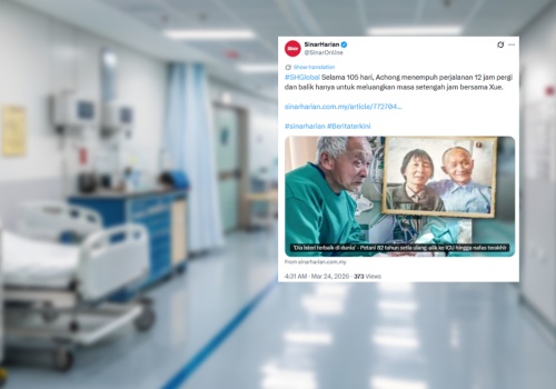 Podróżował 12 godz. dziennie przez 105 dni, by odwiedzać chorą żonę