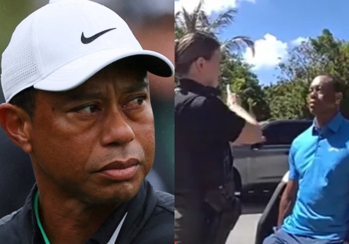 Tak wyglądało zatrzymanie Tigera Woodsa. Policja opublikowała nagranie
