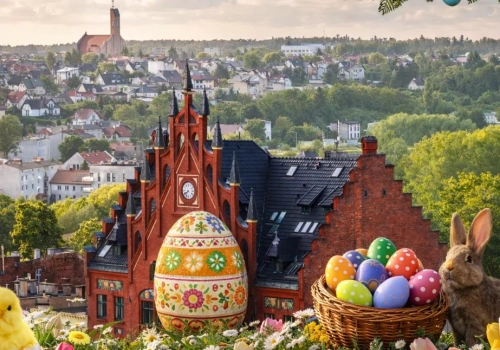 Pogoda na Wielkanoc w Chojnicach. Deszcz, wiatr i spadek temperatury