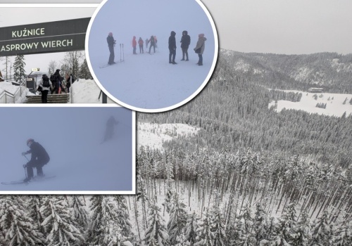 Wjechałem na Kasprowy Wierch, takiego widoku się nie spodziewałem. 