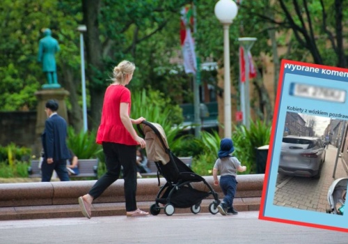 Kierowcy parkują gdzie chcą i jak chcą. Rodzice z wózkami płacą za to codziennie