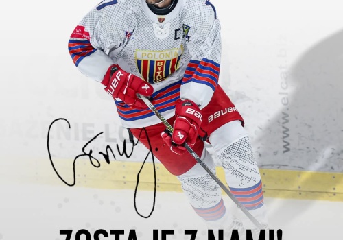 Hokej na lodzie: Reprezentant Polski przedłużył kontrakt z BS Polonią Bytom!