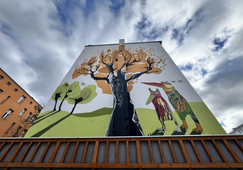 Zrewitalizowany kwartał 36 zyskał trzy murale