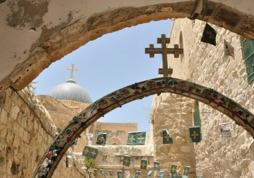 Via Dolorosa. Droga Męki Pana Jezusa w Jerozolimie