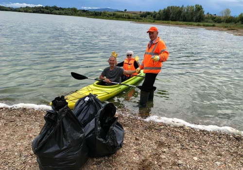 Społecznicy chcą posprzątać Zalew Mietkowski. Wody Polskie odmówiły pomocy