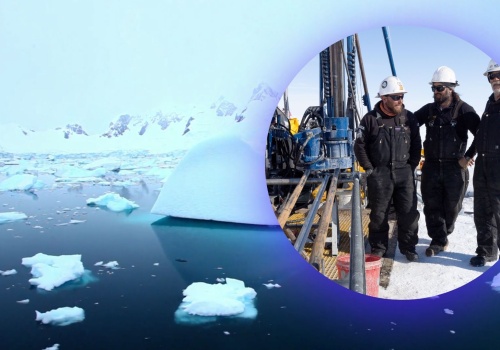 Naukowcy stopili 523 metry lodu na Antarktydzie, żeby wydobyć 228-metrowy fragment skały. Liczy nawet 23 miliony lat