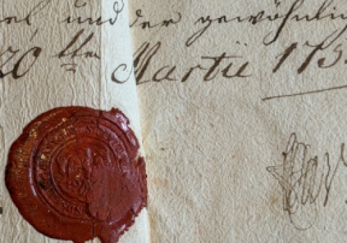 Dokument z XVIII w. skradziony w Gorzowie Wlkp. odzyskany na Dolnym Śląsku przez policję ze Szczecina