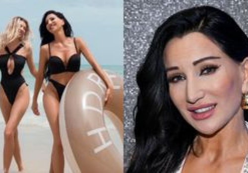 Zawsze zgrabna Justyna Steczkowska i jej równie zgrabna synowa zaprezentowały się razem w bikini. Jak siostry? (FOTO)