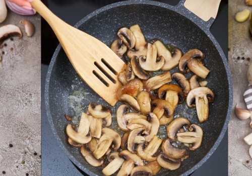 Pieczarki zawsze ciemnieją podczas smażenia? Wystarczy dodać to na patelnię, a zachowają kolor