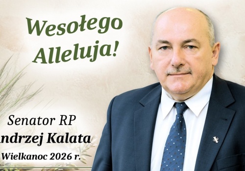 Życzenia świąteczne od senatora Andrzeja Kalaty