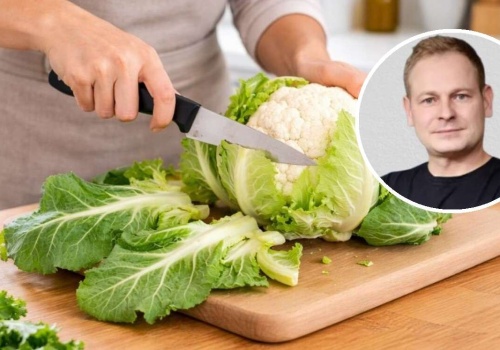 Ogiński zrobił to z liści kalafiora. Internauci są w szoku!