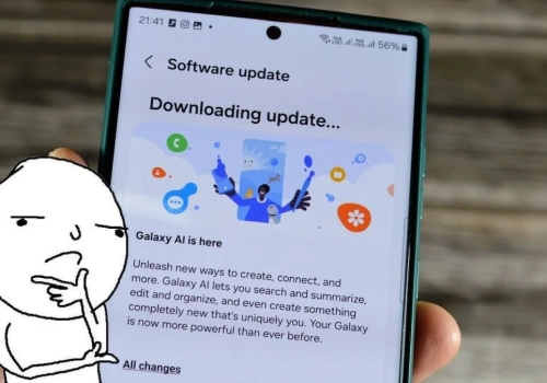 Kiedy One UI 8.5 na starszych Samsungach? Jest trop