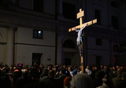 Ulicami Warszawy przeszła 30. Centralna Droga Krzyżowa