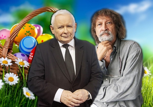 Rodzinna Wielkanoc lidera PiS. Tomaszewski: Zrobię Jarkowi pieczeń i karkówkę!
