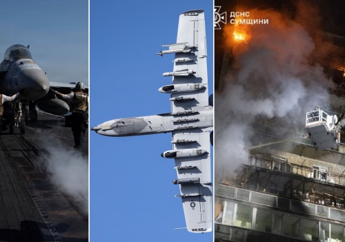 Na Bliskim Wschodzie spadł kolejny samolot USA. Nocna wymiana ciosów między Rosją a Ukrainą