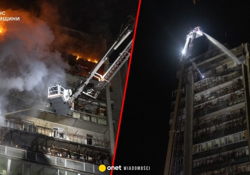 Tragiczny atak dronów na Sumy. Rosjanie uderzyli w blok mieszkalny, są ofiary