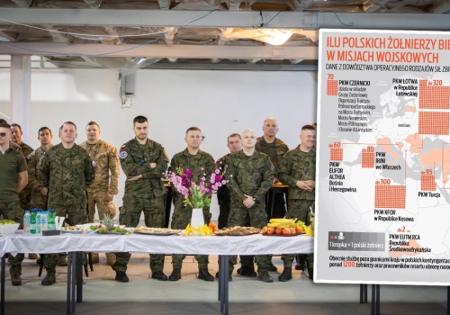 Mimo świąt polscy żołnierze służą na misjach. 