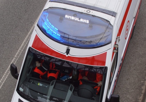 Wypadek na drodze krajowej nr 19. Dwie osoby poszkodowane