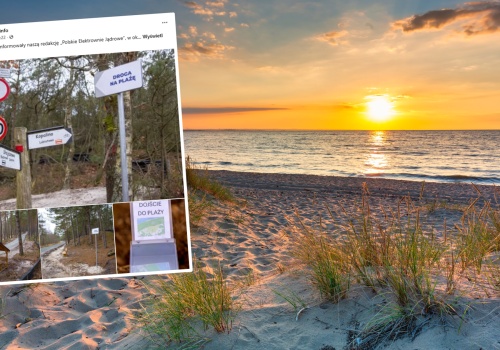 Przez budowę musieli uruchomić nowe przejścia na plażę nad Bałytkiem. Mieszkańcy: łaskawcy