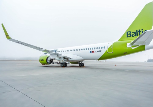 airBaltic odebrał kolejne dwa airbusy A220