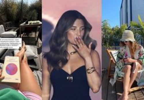 Tak wygląda pełen roślin taras Julii Wieniawy w warszawskim apartamencie. Fajnie się urządziła? (ZDJĘCIA)