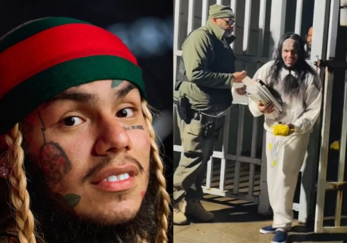 6ix9ine wyszedł z więzienia i się pochwalił: „Maduro podpisał mojego SpongeBoba”