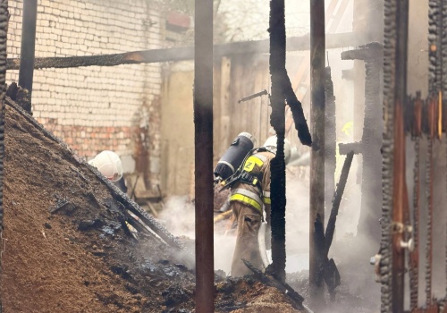 Pożar w zakładzie stolarskim w Witkowie