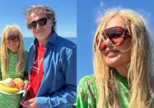 U Moniki Olejnik bez zmian. Pokazała NIETYPOWĄ święconkę: talerz zamiast koszyczka, banan, koper włoski... (FOTO)