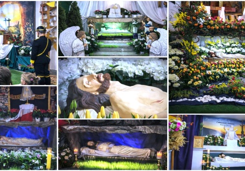 Cisza, koszyki i tłumy przy grobach. Nowy Sącz przeżywa Wielką Sobotę