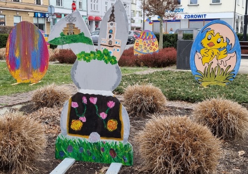 Wielkanoc zawitała na Mały Rynek w Skoczowie