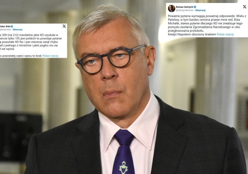 Komedia! Giertych tłumaczy się przed Michalik ws. wyborów