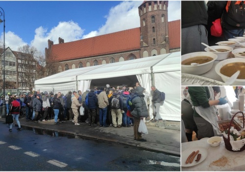 Żurek, pierogi i bigos. Świąteczne śniadanie dla Gdańszczan w trudnej sytuacji życiowej