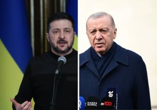 Zełenski przybył do Stambułu. Spotka się z Erdoganem