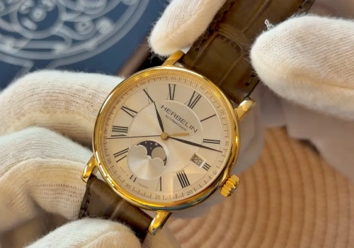 Wideo recenzja Herbelin Inspiration Automatic Moon Phase. Subtelny i klasyczny zegarek mechaniczny