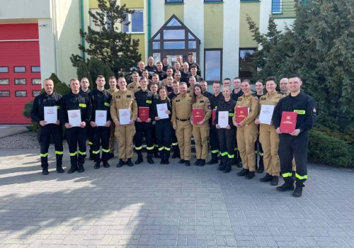 Zakończenie szkolenia KS 14/2025 w Szkole Podoficerskiej PSP