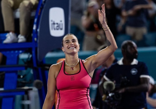 Taki prezent dostała Sabalenka od Ronaldo