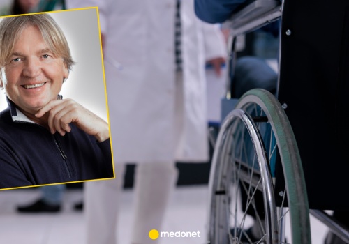 Lekarz opuścił szpital. 