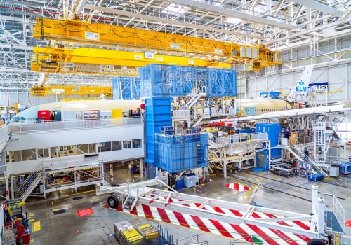 KLM: Pierwszy airbus A350 już na linii montażu końcowego