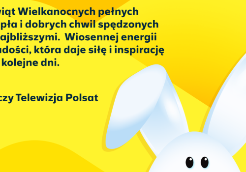 Spokojnych, zdrowych, radosnych Świąt Wielkanocnych!