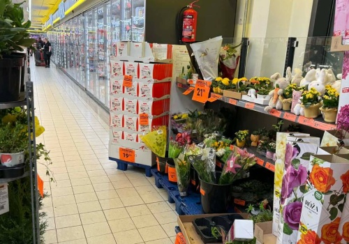 To dlatego w marketach ustawiają kwiaty tuż przy wejściu. Celowy zabieg