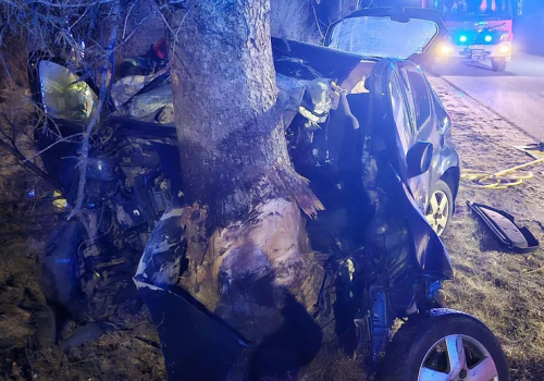 Tragedia na drodze. 17-latek zginął w wypadku