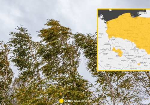 Niebezpieczna pogoda nad Polską. IMGW wydaje alerty pierwszego stopnia